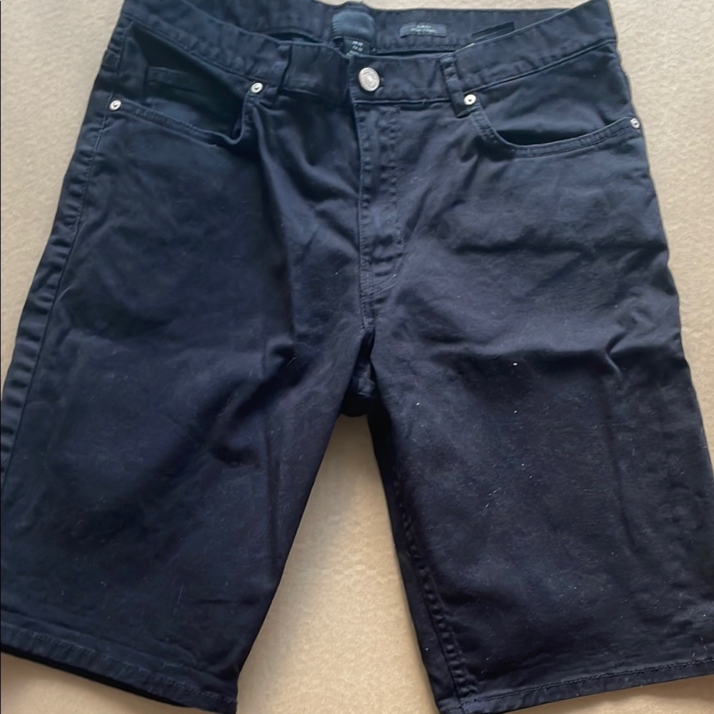 H&M Men's Dark Denim Shorts
